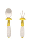 Bendable Cutlery For Kids - Yellow