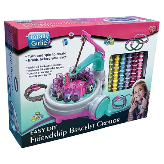 Totally Girlie - Easy Friendship Bracelet Creator DIY Crafts Kit