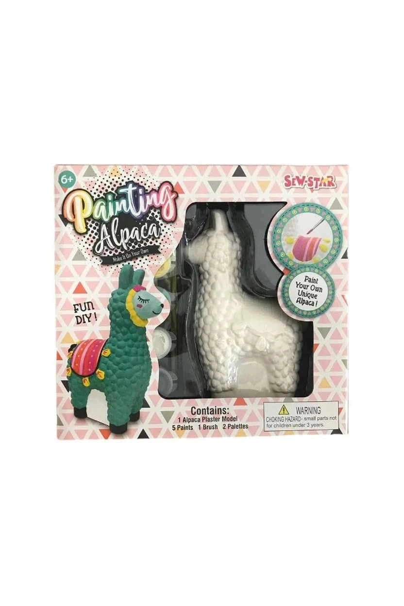 Sew Star Paint Your Own Alpaca Plaster