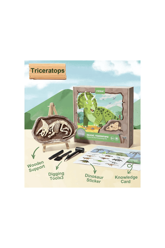 Dig A Dinosaur Kit - Triceratops