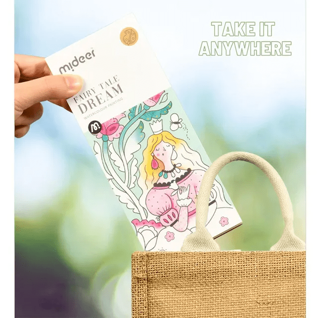 Paint With Water Booklet - Enchanted Garden