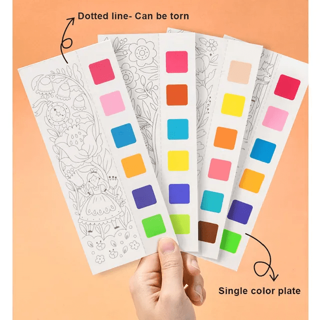 Paint With Water Booklet - Enchanted Garden