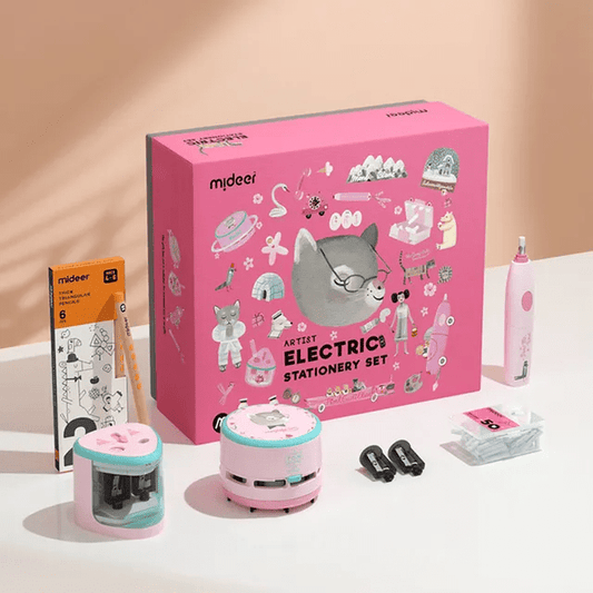 Electric Stationery Set - Pink