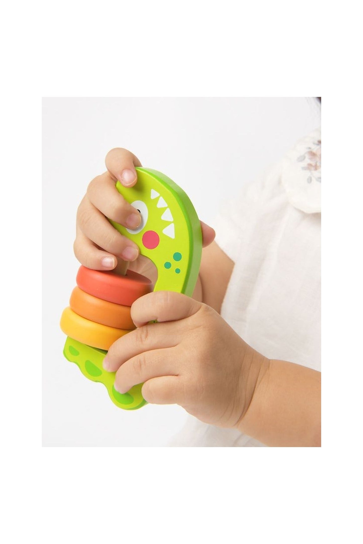 Dinosaur Rattle - Green