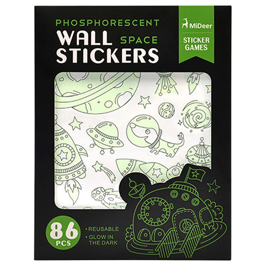 Fluorescent Stickers - Space