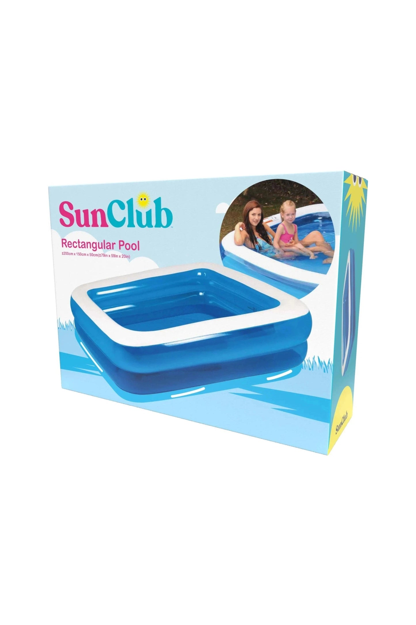 Sun Club Giant Rectangular Pool