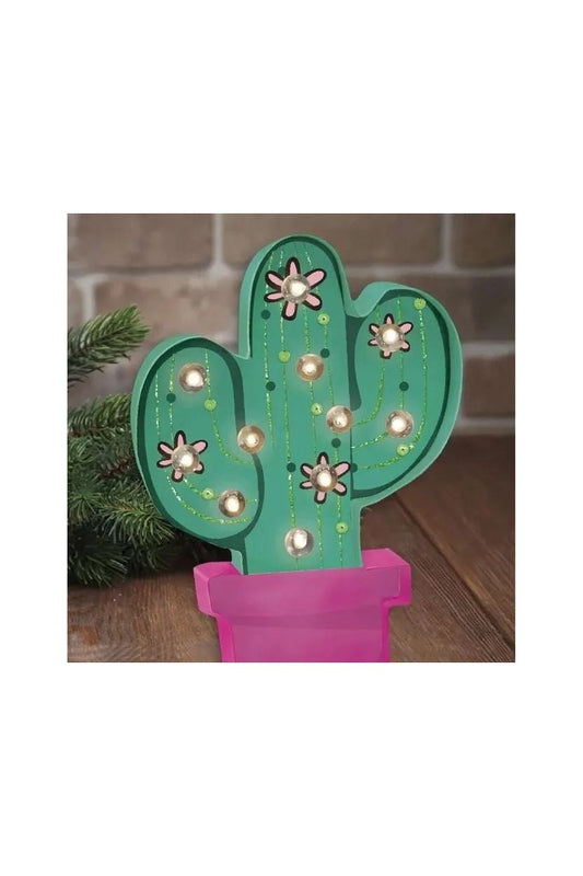 Sew Star - Decorate Your Own String Lights LED Kit - Cactus